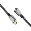USB 3.2 Gen2 Type-C auf USB-C/F, PD, 1m