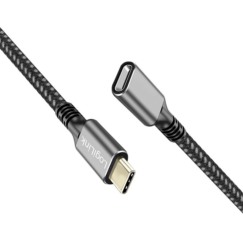 USB 3.2 Gen2 Type-C auf USB-C/F, PD, 1m