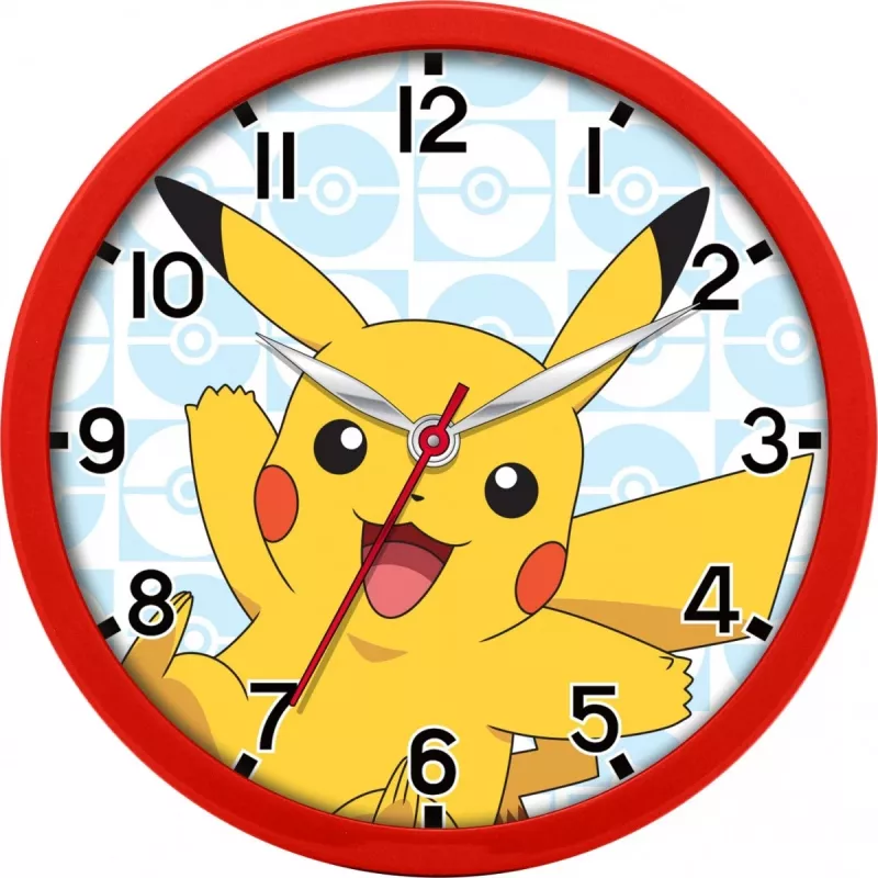 Wanduhr Pokemon Pikachu 25cm