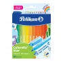 Pelikan 822336 - 30 Farben - gemischte Farben - Rundspitze - 0,6 mm - gemischte Farben - Tinte auf Wasserbasis (822336)