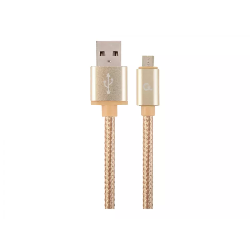 USB 2.0 Kabel GEMBIRD CCB-mUSB2B-AMBM-6 — USB A auf Micro-USB B, 1,8 m, gold