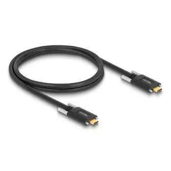 USB-Kabel DeLOCK 83720 USB 3.2 Gen 2 1m USB-C Schwarz