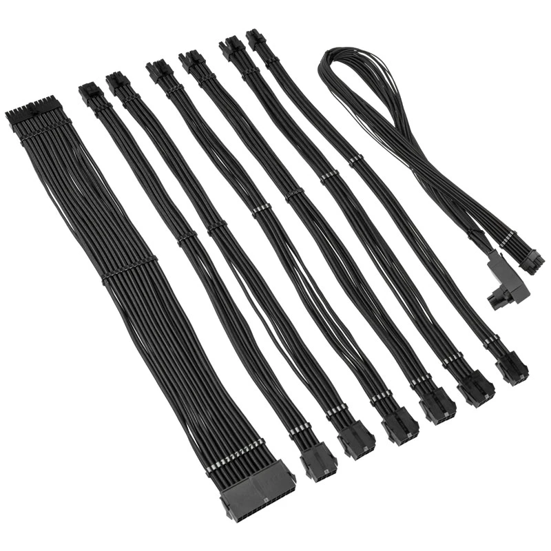 Kabelverlängerungsset Kolink Core Pro COREPRO-EK-12VT2-BLK 12V 2x6-Pin Schwarz