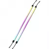 LED-Streifen CORSAIR LS350 Aurora, mehrfarbige Beleuchtung, 350 mm Länge, 10 mm Breite, 2 Stück