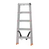 Klappleiter Krause 120410, Aluminium, 6 Stufen, Breite 480 mm, maximale Höhe 105 cm