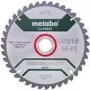 Kreissägeblatt Metabo 628652000 21,6 cm für Spanplatten, Hartholz, MDF, Sperrholz, Weichholz