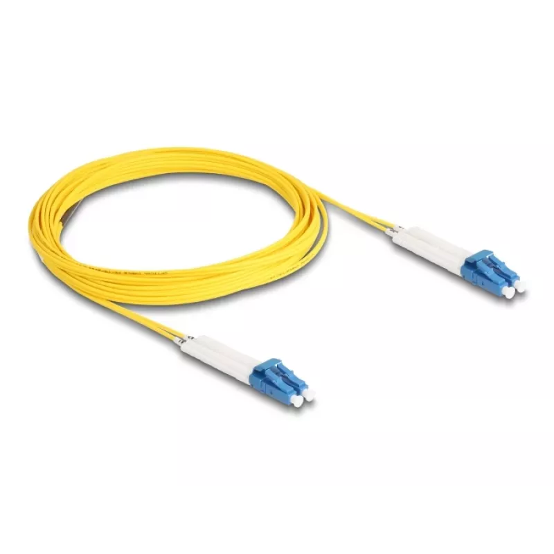 Optical Fiber Kabel DeLOCK 88073 LC Duplex zu LC Duplex OS2 5m