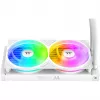 All-in-One CPU Wasserkühlung THERMALTAKE TH240-S V3 ARGB Sync Snow Edition, 240-mm-Radiator