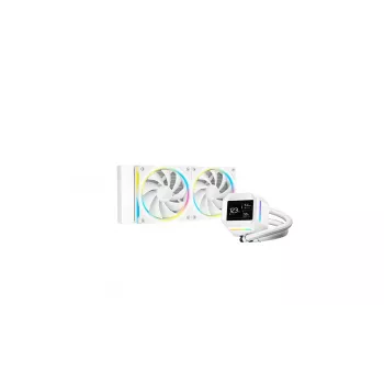 DeepCool LM240 WH Prozessor-Flüssigkeitskühlung 12 cm Weiß 1 Stk.