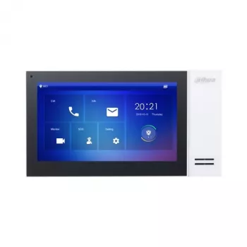 Dahua Technology VTH2421FW Video-Türsprechanlage 17,8 cm (7 Zoll) Schwarz, Weiß