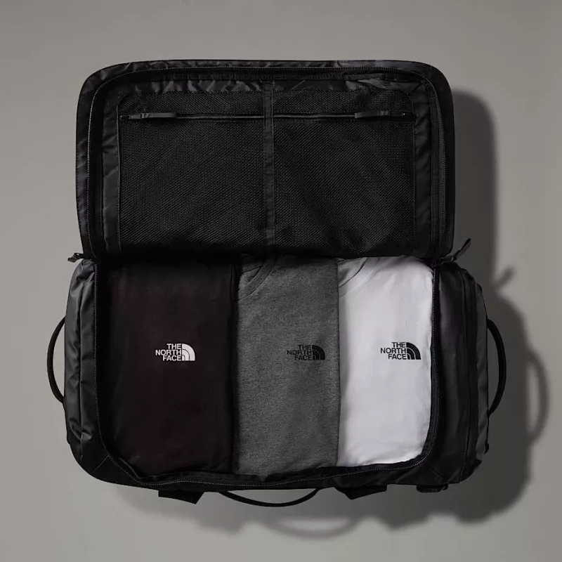 Reisetasche The North Face Base Camp Voyager Duffel 62 - TNF Black/asphalt Grau