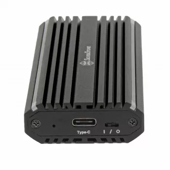 SSD-Gehäuse Silverstone MS13 Schwarz M.2 PCIe 3.0 10 Gbit/s