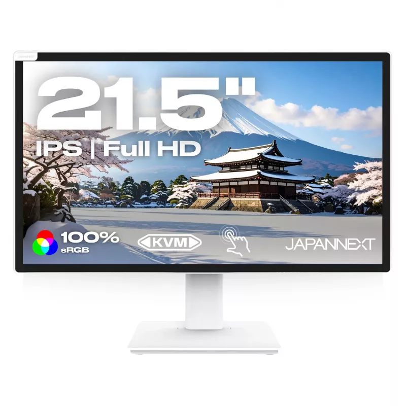 Japannext JN-IPS2152FHDR-T Display Weiß