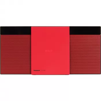 Panasonic SC-HC304 HiFi-CD-Player Rot