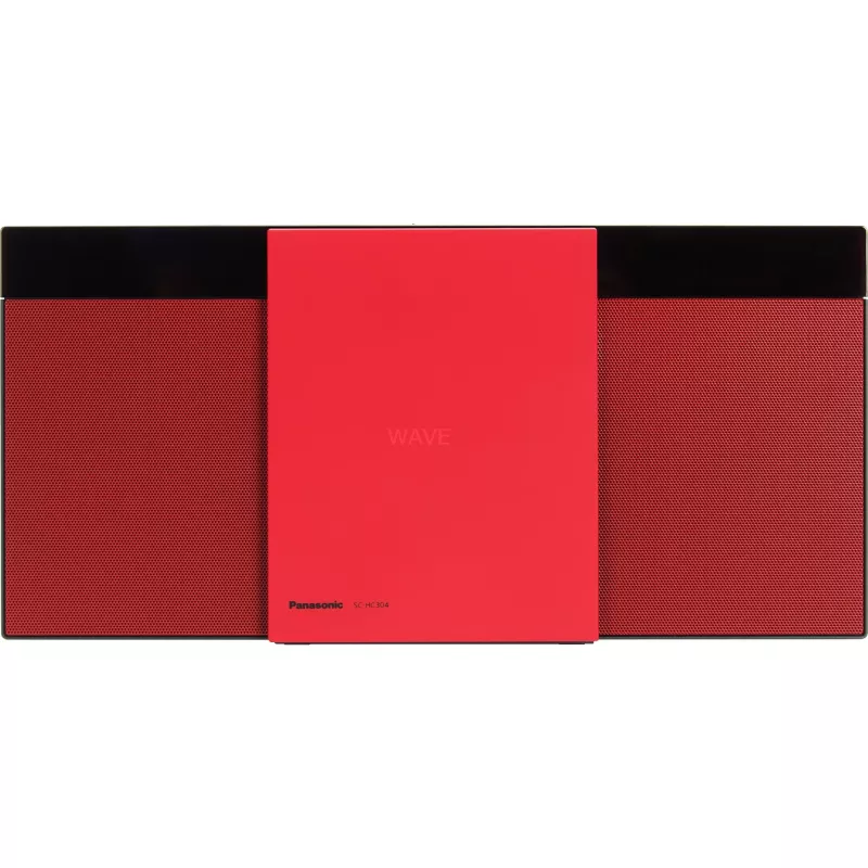 Panasonic SC-HC304 HiFi-CD-Player Rot