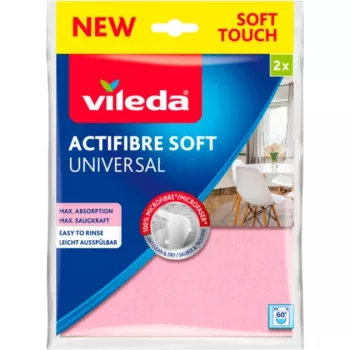 Vileda ACTIFIBRE Soft Universal weiches Tuch 2 Stk.