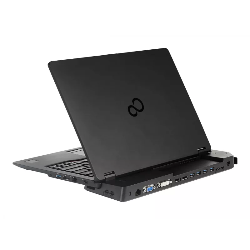 Fujitsu S26391-F1607-L109 Laptop Dockingstation/Port-Replikator Docking Schwarz