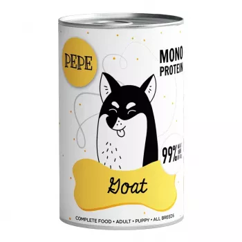 PAKA ZWIERZAKA Pepe Goat - Nassfutter für Hunde - 400 g