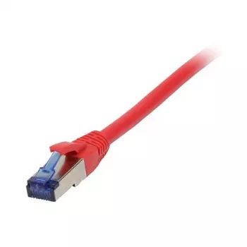 Patchkabel RJ45 – CAT6A 500Mhz – 0,15 m – rot – S-STP(S/FTP) – TPE/LSZH(Superflex) – AWG26 – Synergy