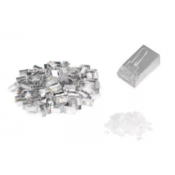 Digitus CAT 6 modular plug for round Kabel pass through plug 100…