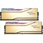 DIMM 32 GB DDR5-8000 (2x 16 GB) Dual-Kit, Arbeitsspeicher gold, F5-8000J3848H16GX2-TR5NG, Trident Z5 Royal Neo, AMD EXPO