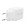 HYPER HJG35EU Ladegerät für Mobilgeräte, Kopfhörer, Headset, Smartphone, Uhr, Weiß, AC-Schnellladung, Innenbereich