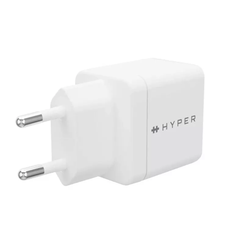 HYPER HJG35EU Ladegerät für Mobilgeräte, Kopfhörer, Headset, Smartphone, Uhr, Weiß, AC-Schnellladung, Innenbereich