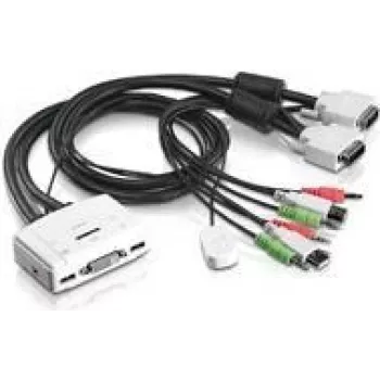 TRENDnet Kabelset DVI-I, USB und Audio KVM TK-232DV 1,8 m