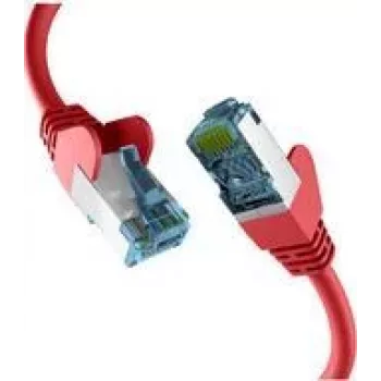 M-Cab EC020200162 Netzwerkkabel Rot 0,15 m Cat.7 Rohkabel S/FTP (S-STP) (EC020200162)