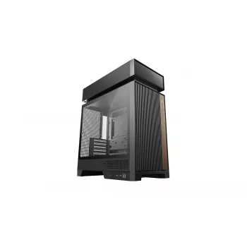 PC-Gehäuse DeepCool CL660 Schwarz — ATX/Micro-ATX/Mini-ITX, Temperglas, 2x3,5 Zoll + 1x2,5 Zoll, Vorne 140 mm, Oben/Hinten 120-140 mm