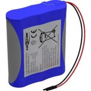 Ansmann 1S3P Akkupack 3x 18650 Kabel Li-Ion 3,6 V 10500 mAh (2447-3034-20)