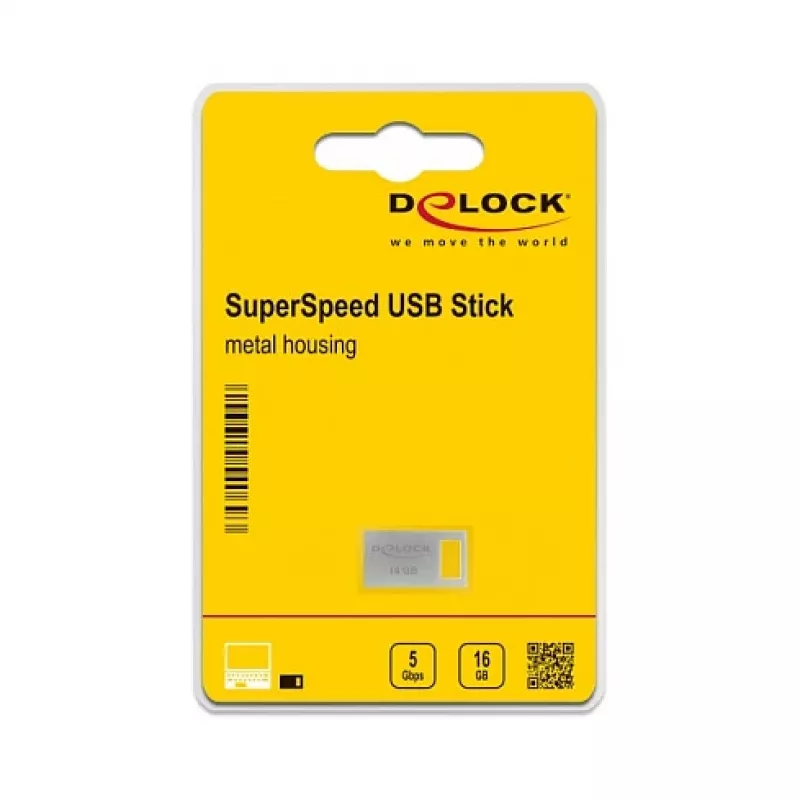 USB-Flash-Laufwerk DeLOCK 16 GB USB Typ-A 3.2 Gen 1 54069
