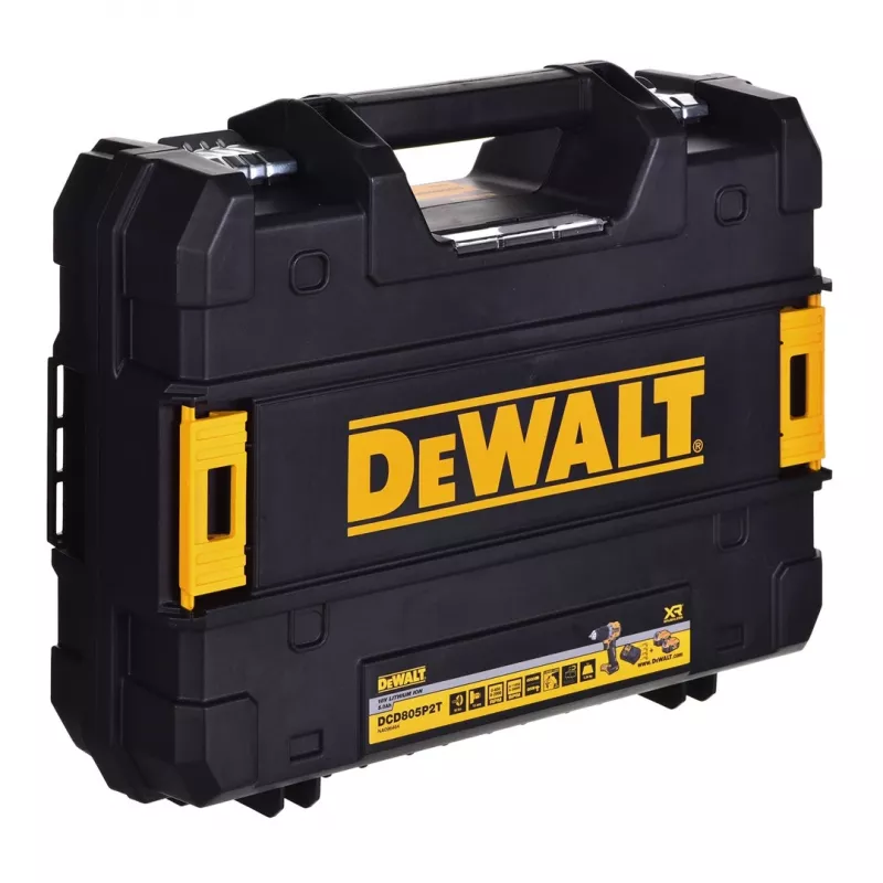 BOHRSCHRAUBER Dewalt DCD805P2T 18V 2X5,0AH BL Tstak