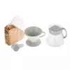 Papier-Kaffeefilter HARIO für runden HARIO-Kaffeemaschine, 100 Stück, weiß