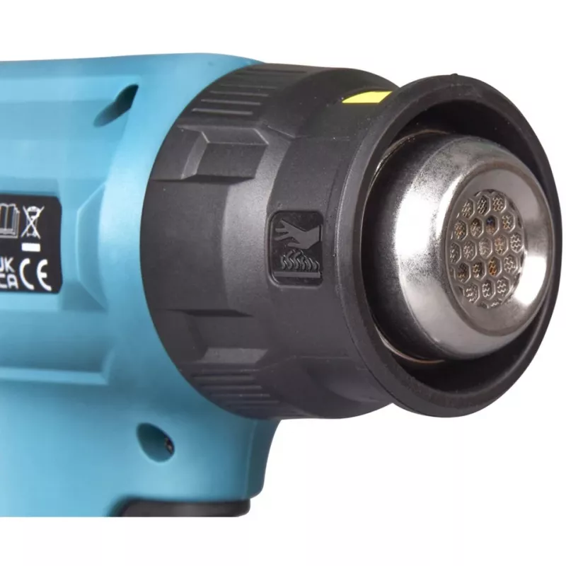 Makita DHG181ZK - Heißluftgebläse - Akkubetrieben - 120 - 200 l/min - ohne Akku, ohne Ladegerät - 18 V (DHG181ZK)
