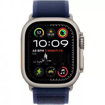 Apple Watch Ultra 2 Cell 49mm Natural Titan Blue Loop S/M