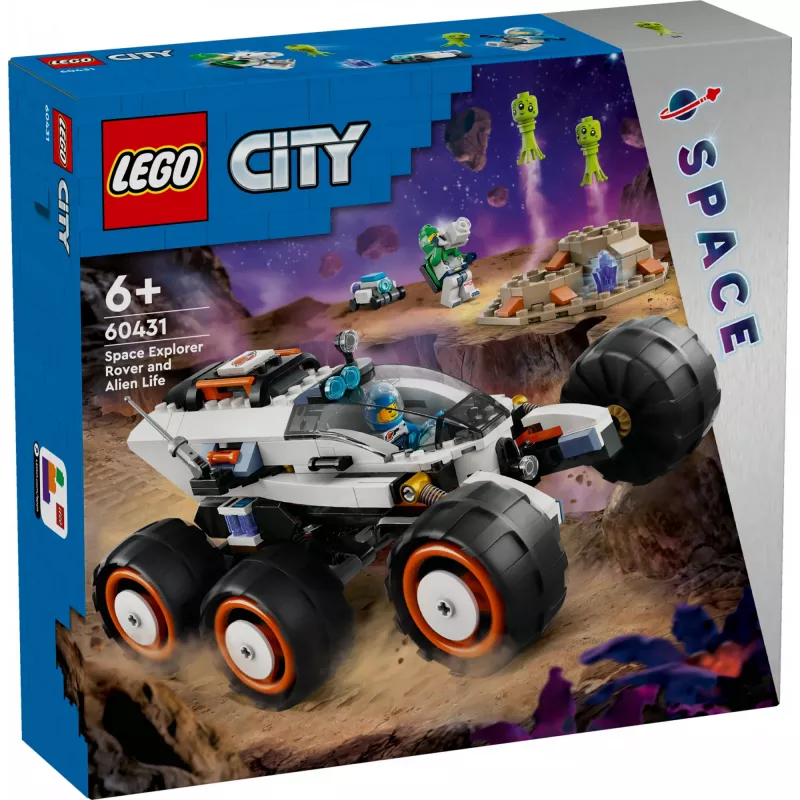 Lego City 60431 Space Explorer Rover And Alien Life