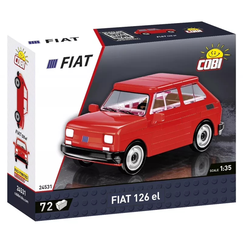 Baukasten Cobi Youngtimer Collection Fiat 126p el 24531 — 150 Teile