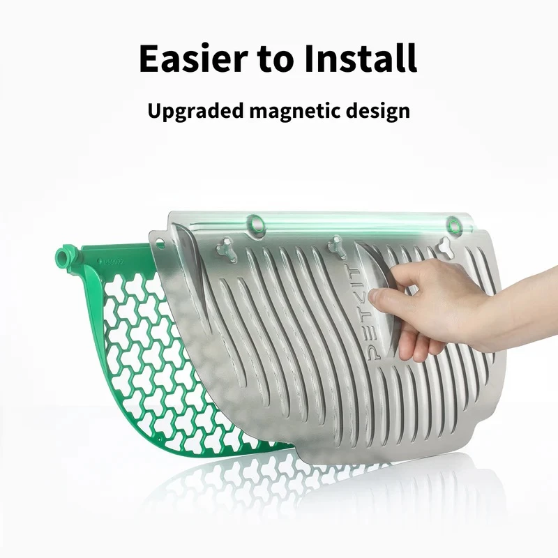 PETKIT Magnetischer Streuausgießplatten-Filternetz-Set Effektive Streu für PETKIT PURA MAX 2 Katzenklos automatische Toilette