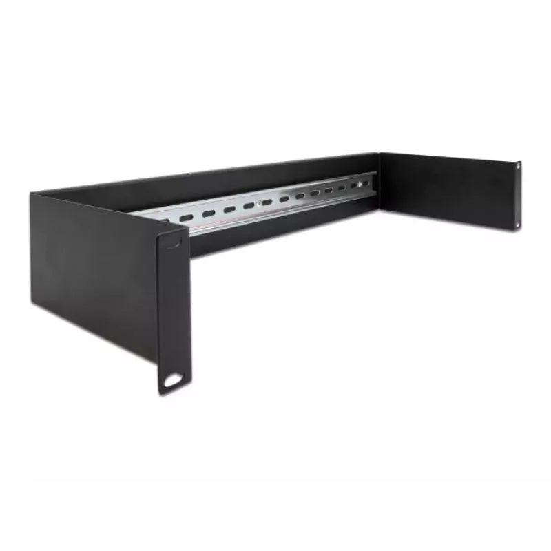 Kabelträger DeLOCK 66884 Schwarz 180 mm Breite 482 mm Tiefe 90 mm Höhe