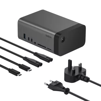 Belkin Connect USB Type-C Hub 10000 Mbit/s Grau