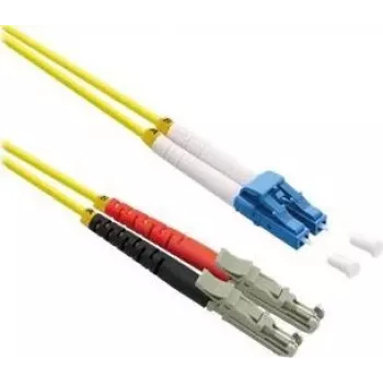Roline - Patchkabel - LSH/APC Singlemode (M) auf LC/UPC Singlemode (M) - 3 m - Glasfaser - 9/125 Mikrometer - OS2 - halogenfrei - Gelb (21.15.9513)