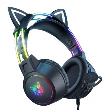 Headset Onikuma X15 PRO Gaming-Headset Katze Schwarz