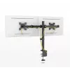 Dual-Monitor-Tischhalterung MONTIS Dual Monitor Mount Everest MT015, 13–27 Zoll, 2 Arme, max. 16 kg, VESA 75x75–100x100, schwarz