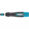Drehmomentschraubendreher 6004CT-12 (schwarz/blau, 0,2 – 1,2 Nm, 1/4 Bit-Aufnahme, runder Griff)
