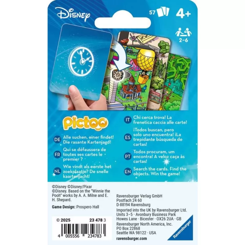 Pictoo Disney, Kartenspiel