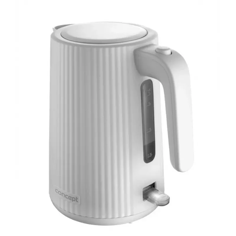 Wasserkocher Concept Solution RK2390, Kunststoffgehäuse, 1,7 L, weiß