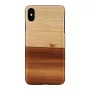 Man and Wood Handyhülle für iPhone XS Max — schwarze Schutzhülle