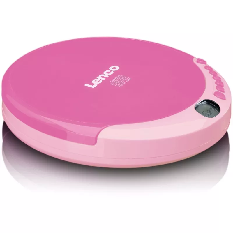 Tragbarer CD-Player Lenco CD-011 Pink