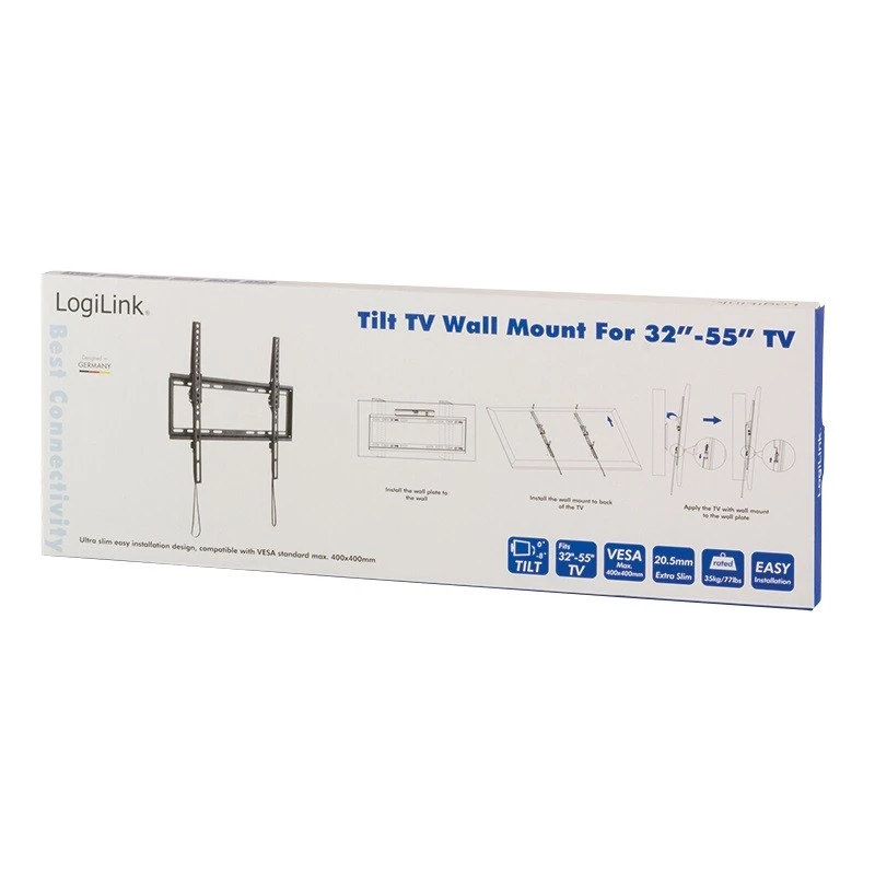 LogiLink BP0010 TV-Halterung/Standfuß 139,7 cm (55 Zoll) Schwarz